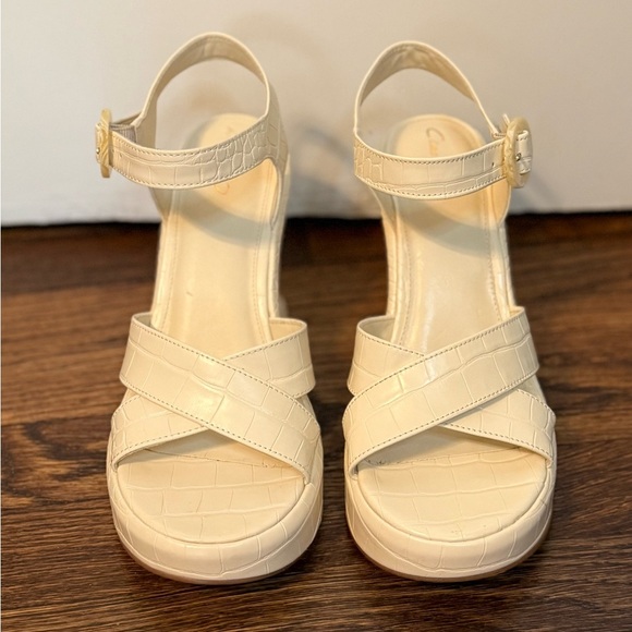 Circus by Sam Edelman Women's Peony Platform Wedge Sandals- Size 8.5 - Picture 2 of 8